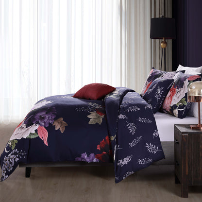 Deep Purple / Jewel Floral-