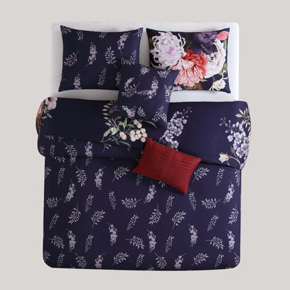 Deep Purple / Jewel Floral-