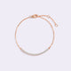 18k Rose Gold over Sterling Silver