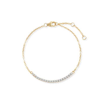 Mint & Lily Diamond Bar Bracelet