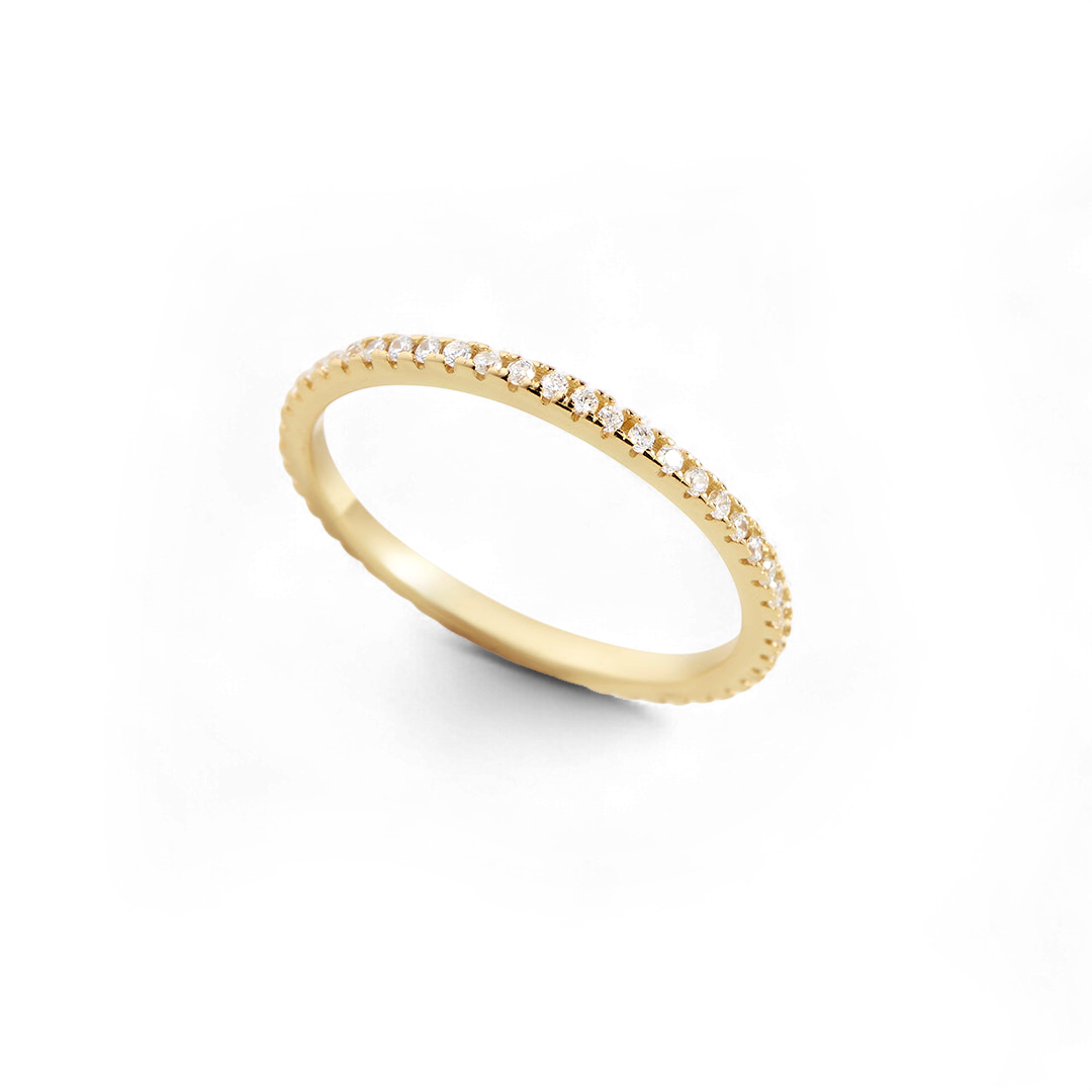 Mint & Lily Eternity Diamond Ring