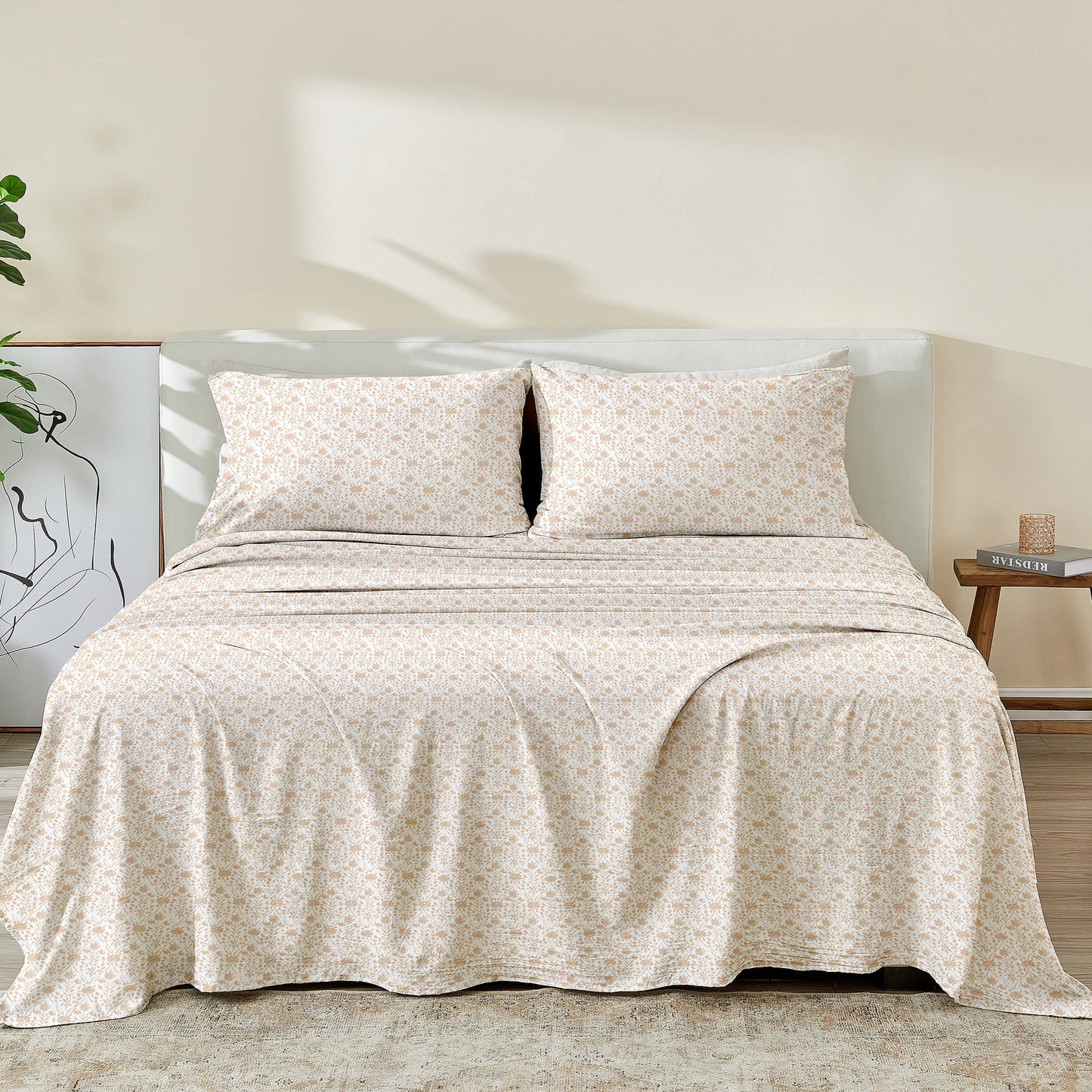 Patina Vie Maison Pre Washed Microfiber Ultra Soft Sheet Set