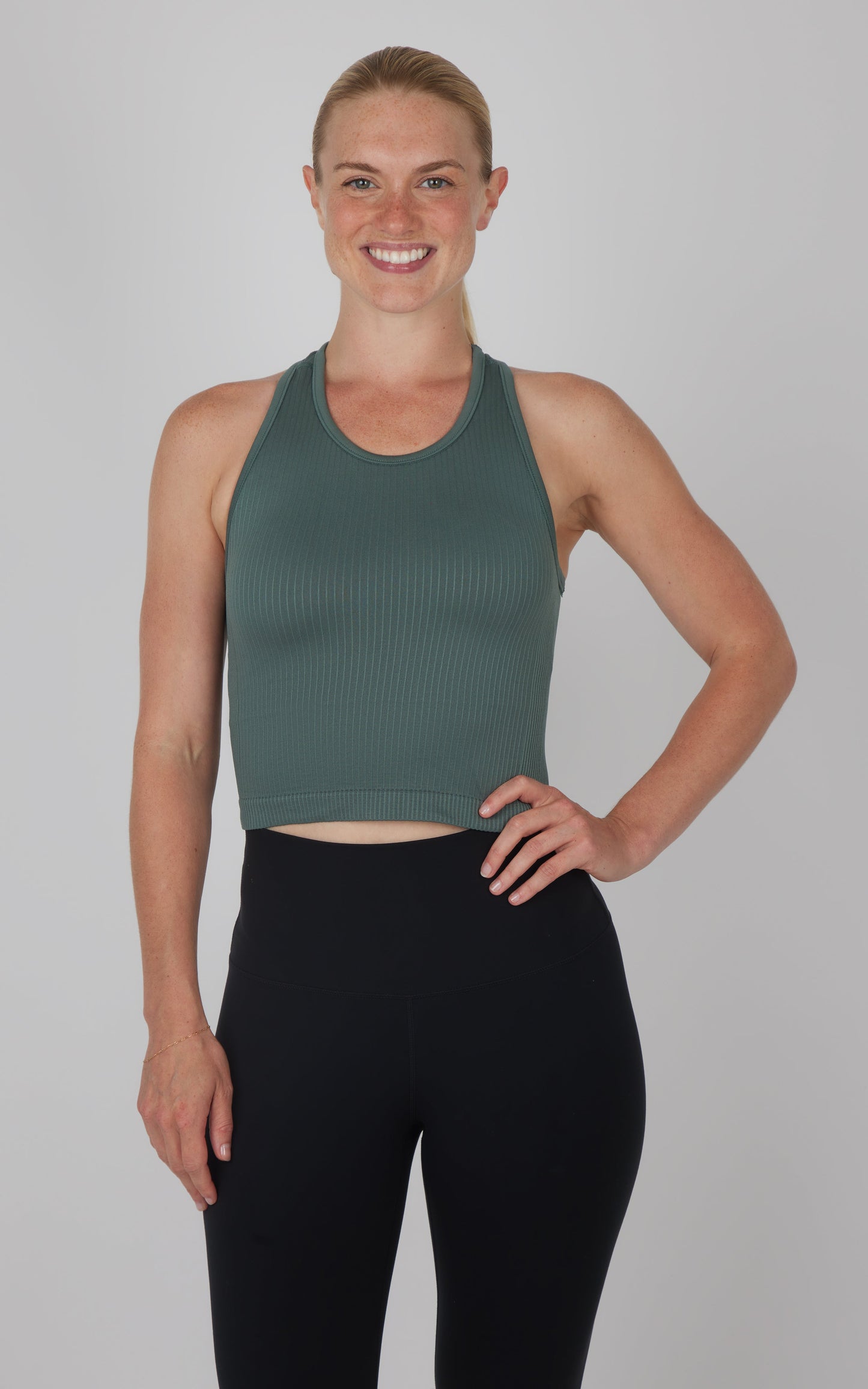 2 PK Racerback Tank with Built in  Bra