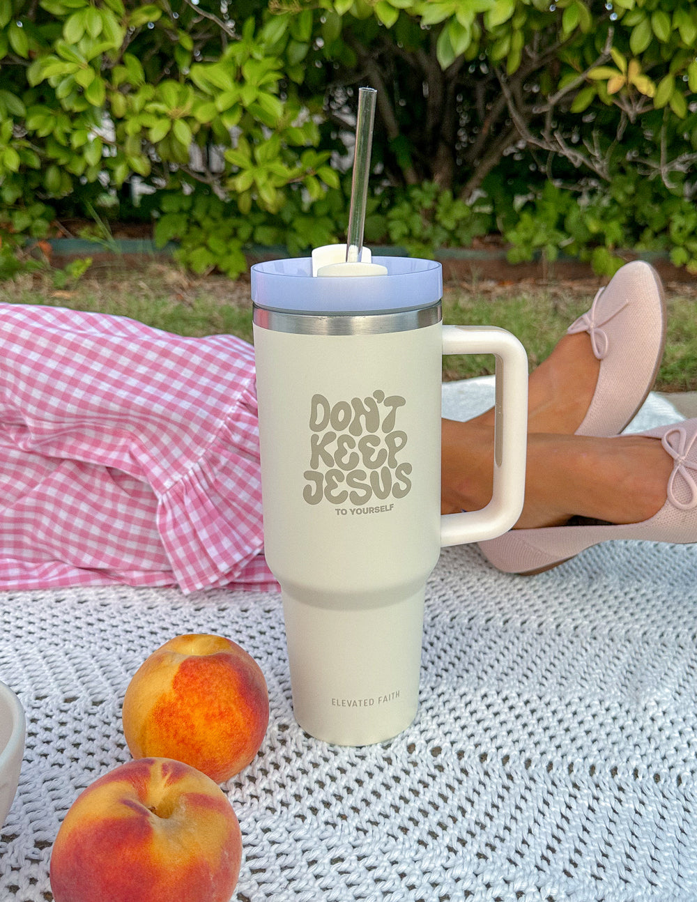 Elevated Faith Don't Keep Jesus to Yourself 40 oz Tumbler
