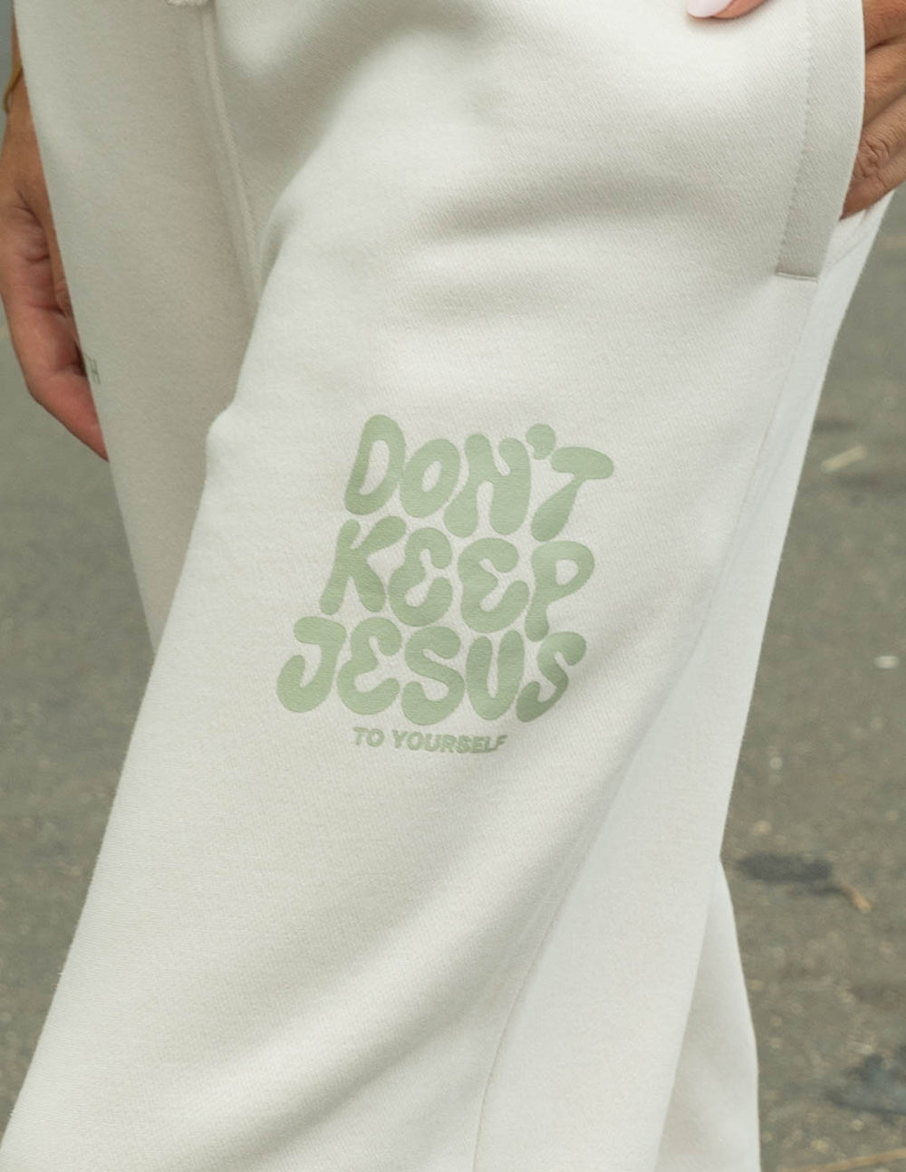 Elevated Faith Don't Keep Jesus to Yourself Unisex Sweatpant