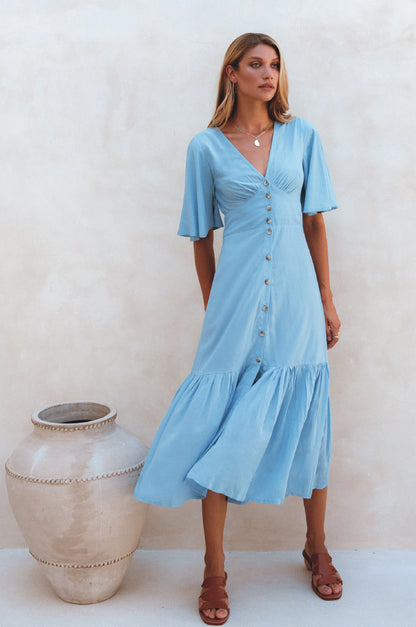 Soft Blue-