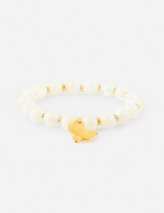Elevated Faith Dove Charm Bracelet