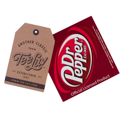 Dr Pepper Oval Logo T-Shirt - Red
