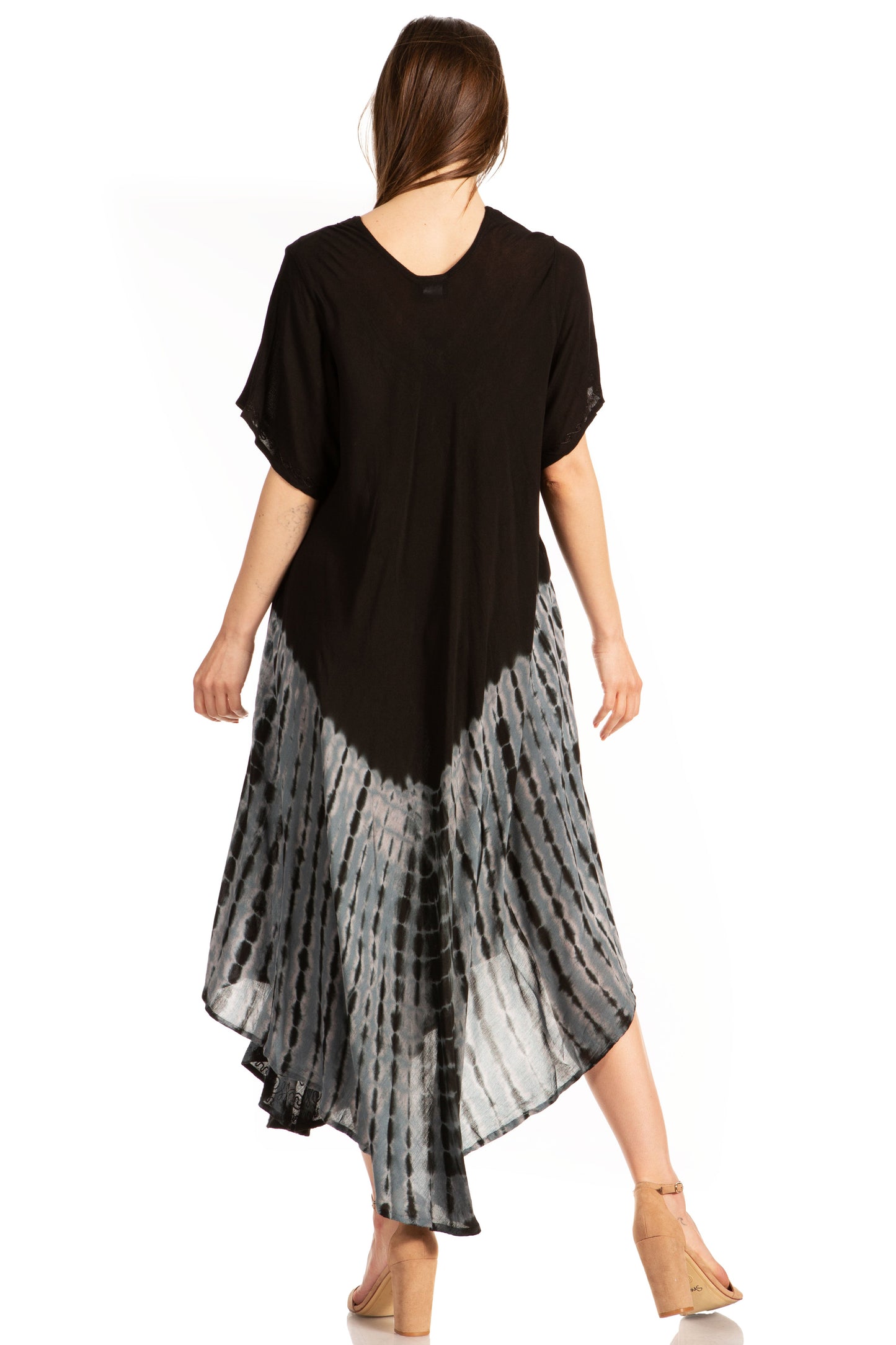 Sakkas Viveka Embroidered Caftan Dress