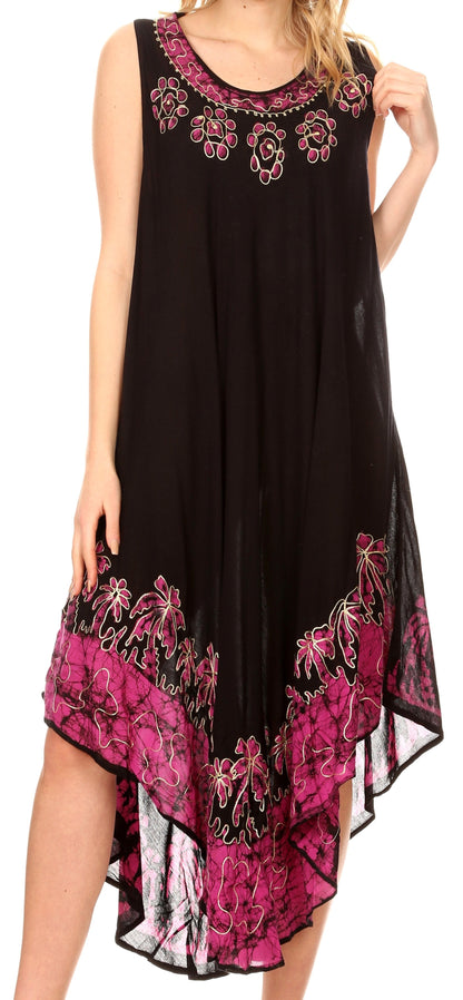 Sakkas Sundari Caftan Tank Dress / Cover Up