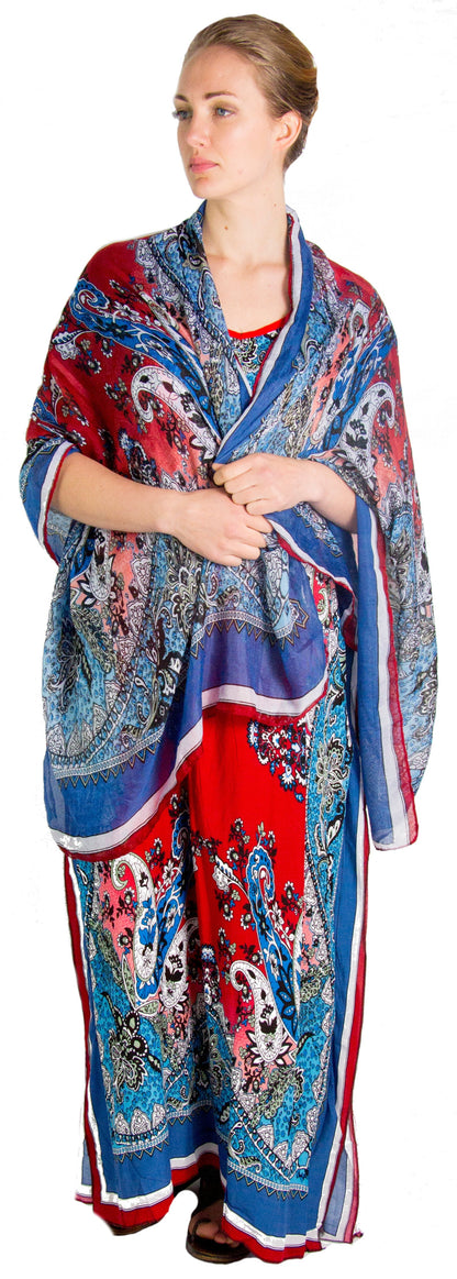 Sakkas Aggy Womens Dashiki African Print Caftan Dress Maxi Boho Hippie Colorful