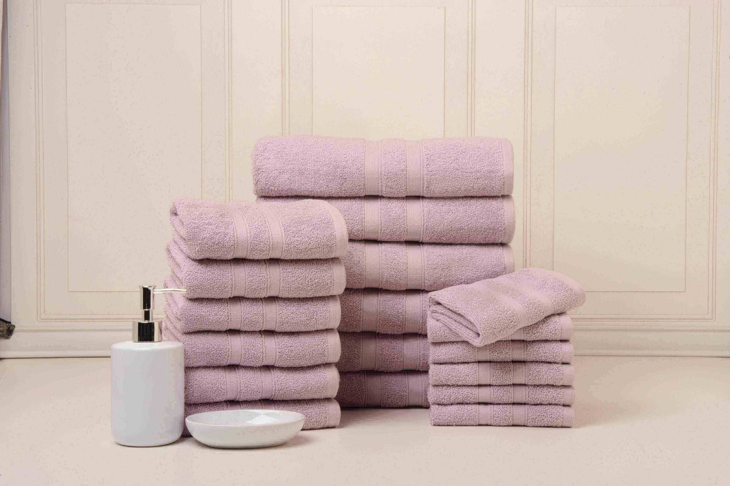 Solid Dusky Mauve-