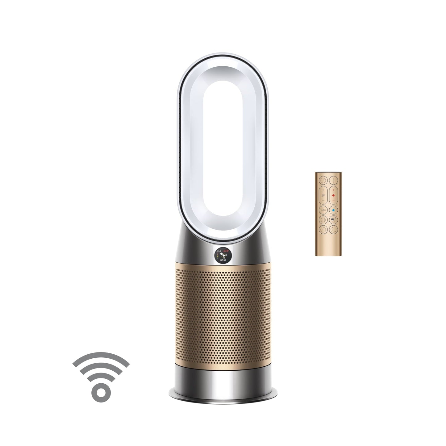 Dyson Air Purifier Hot+cool Fan Formaldehyde Hp09 Smart Tower in White/gold