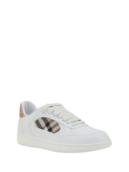 Leather Sneakers White/Sand