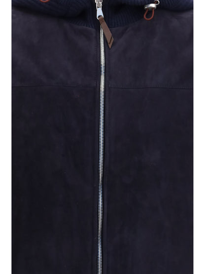 Knit Jacket English Navy