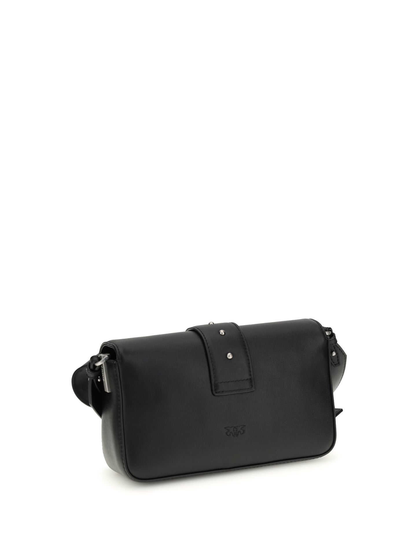 Shoulder Bag Mini Love Calf Leather Black