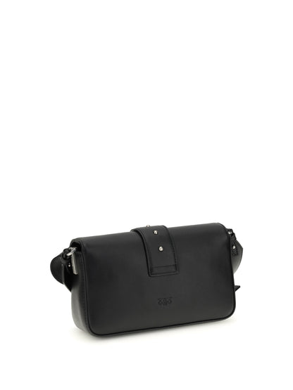 Shoulder Bag Mini Love Calf Leather Black