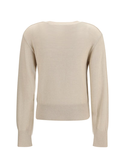 Cotton-Wool Sweater EKD Easel Beige