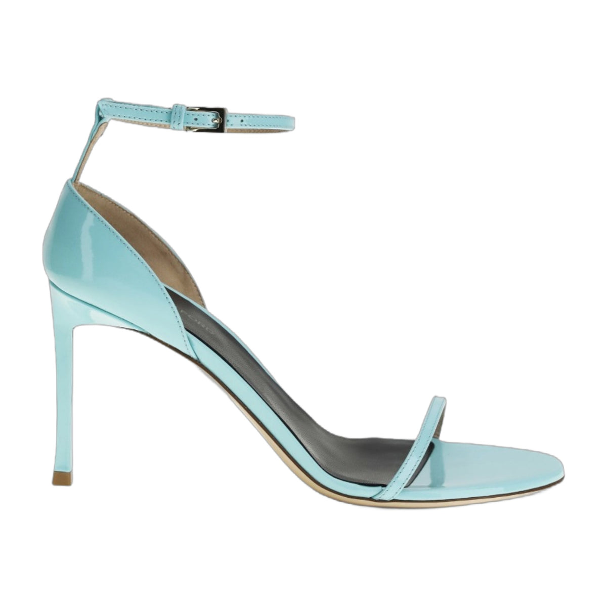 Sandals Vertigo Patent Leather Aqua