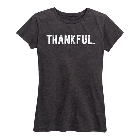 Instant Message - Thankful - Women's Short Sleeve Graphic T-Shirt