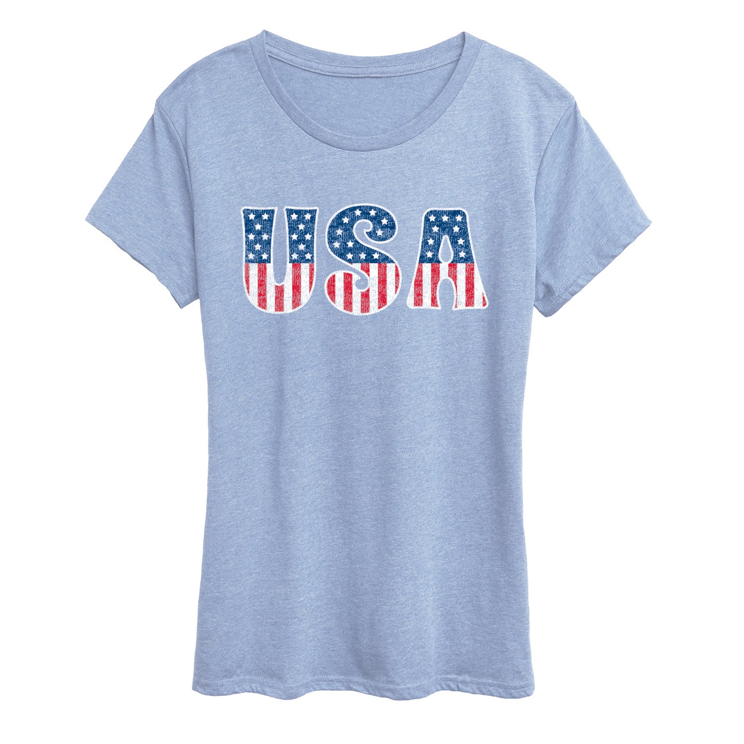 HEATHER CHAMBRAY BLUE-