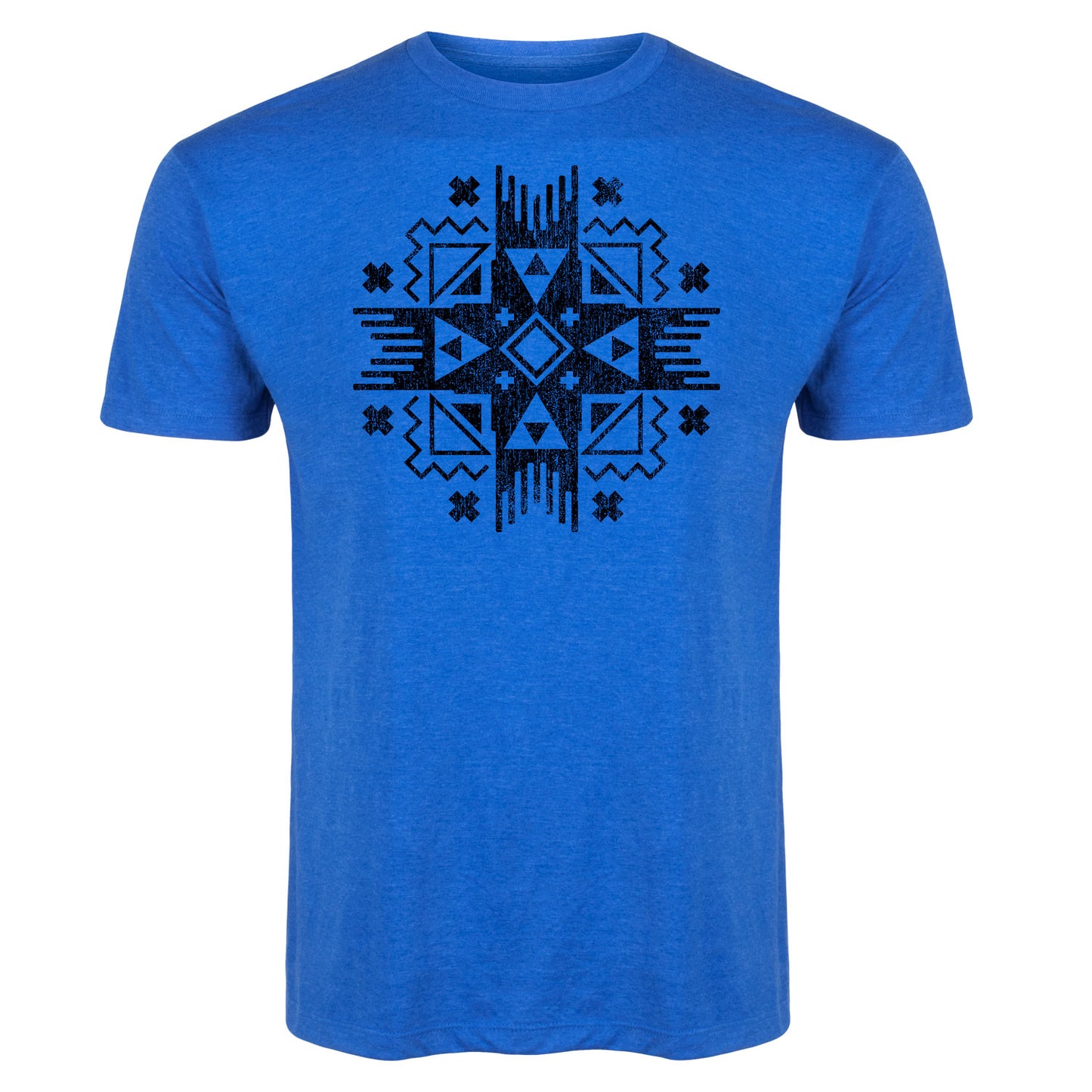 Country Casuals - Southwestern Cross Design - Men's Short Sleeve Graphic T-Shirt