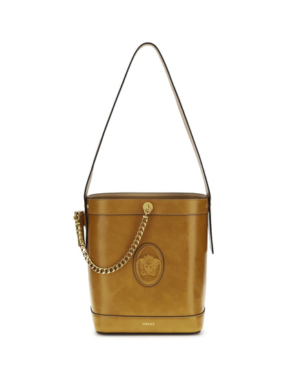 Bucket Bag Pivot Brown Leather