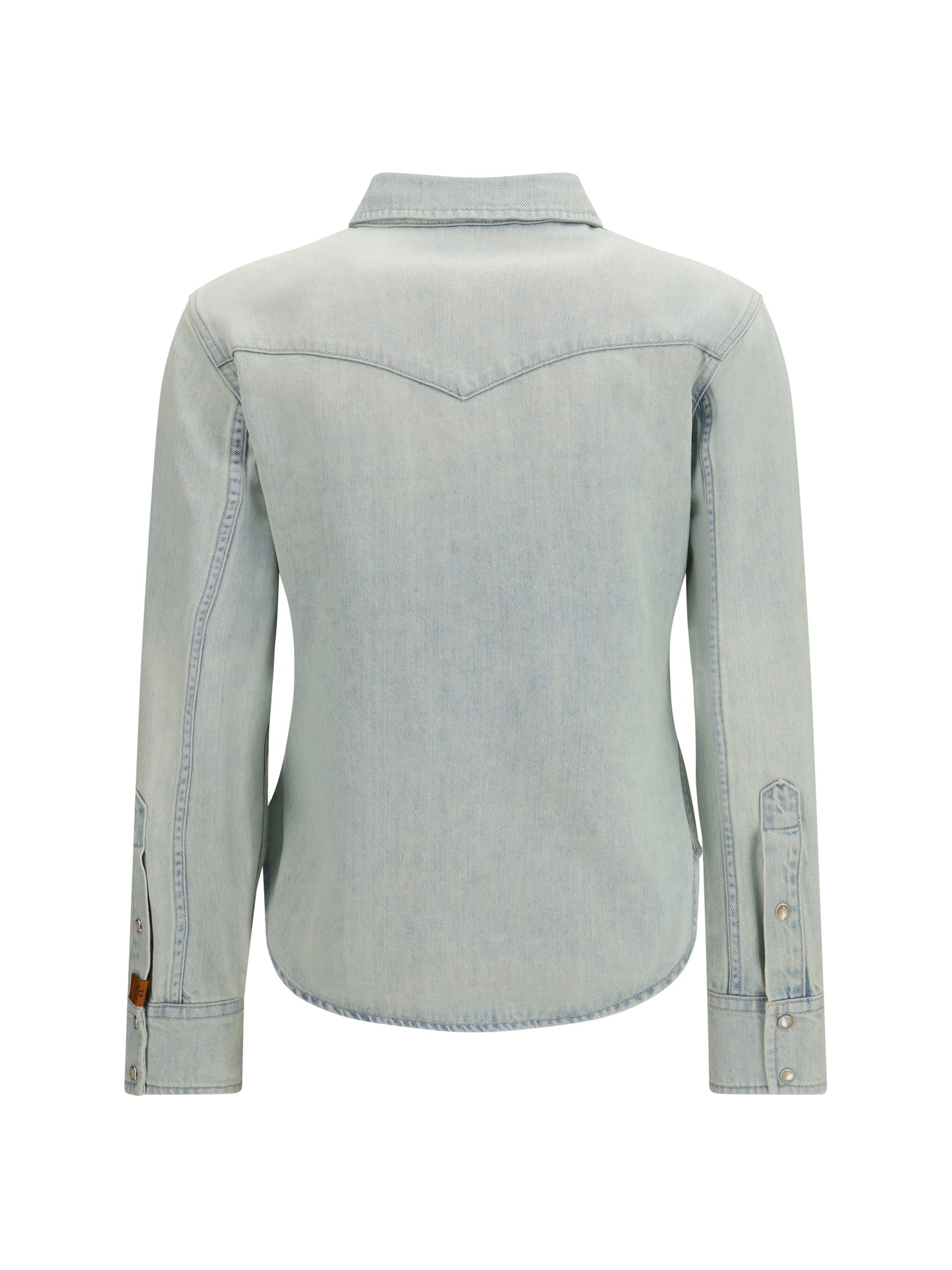 Shirt Western Light Blue Denim