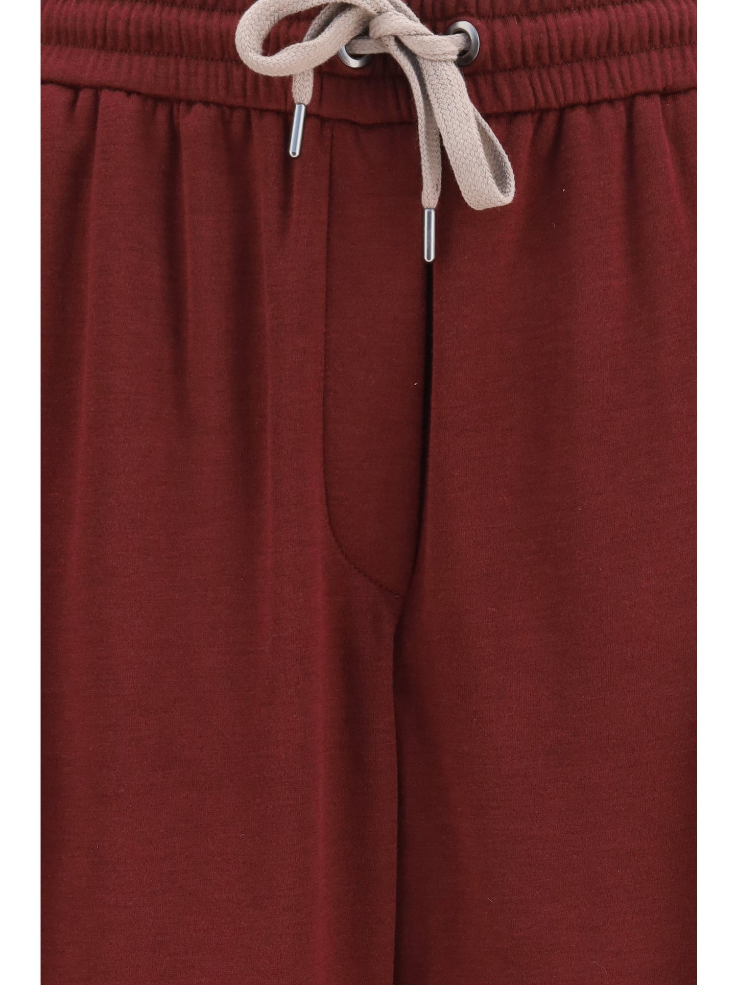 Track Pants Cotton-Silk Cabernet