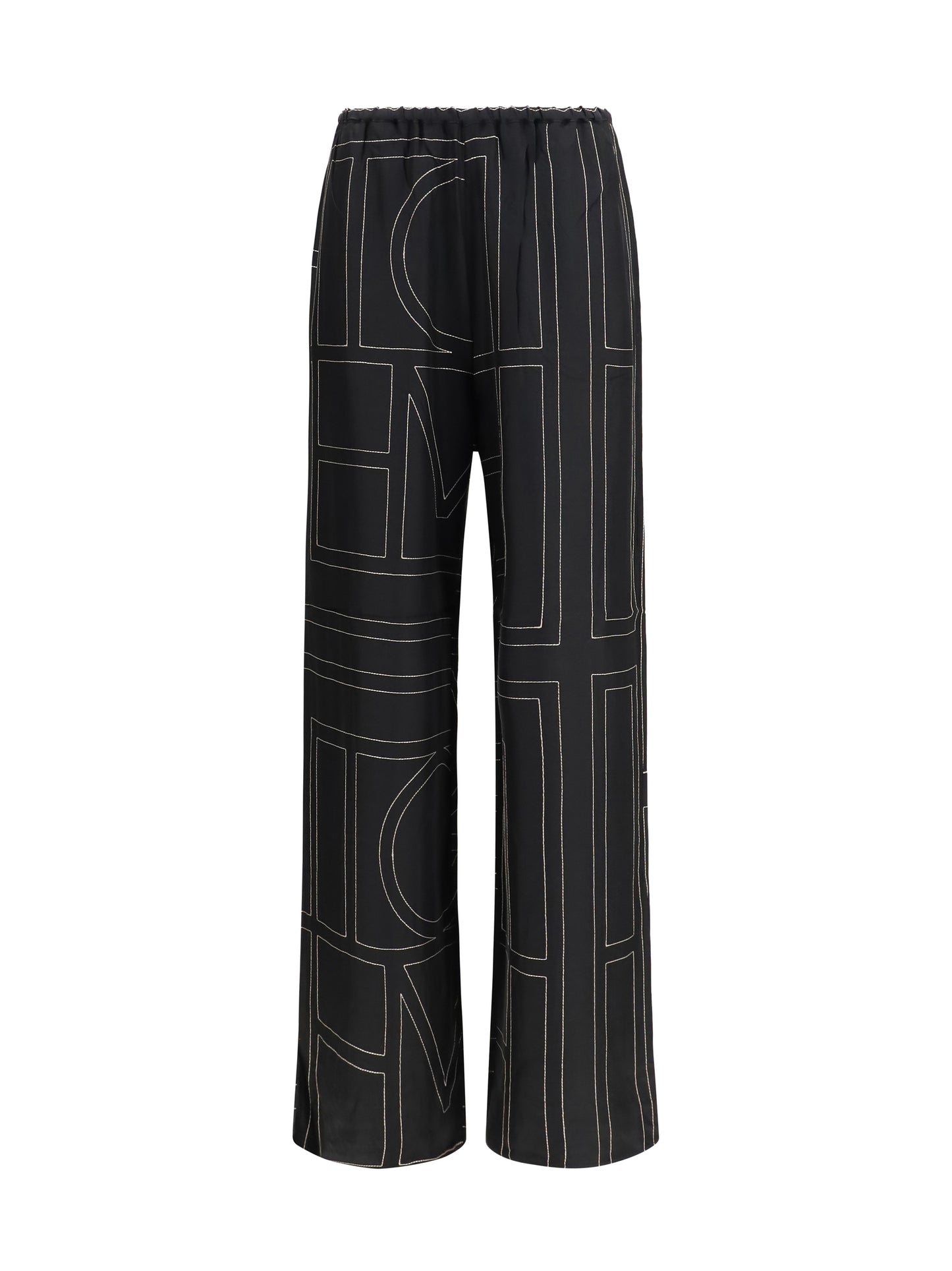 Pants Silk Monogram