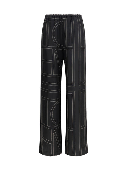 Pants Silk Monogram