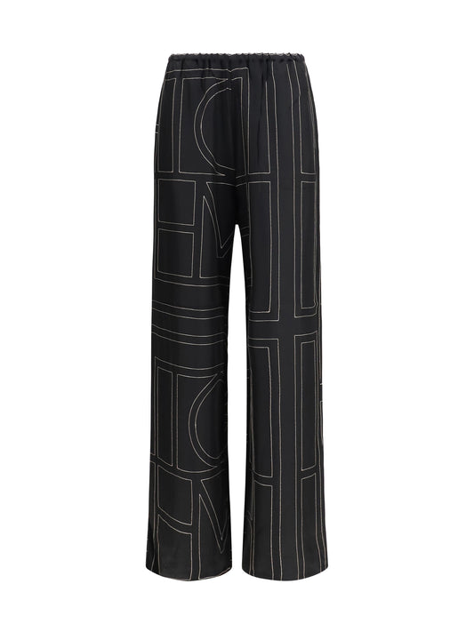 Pants Silk Monogram