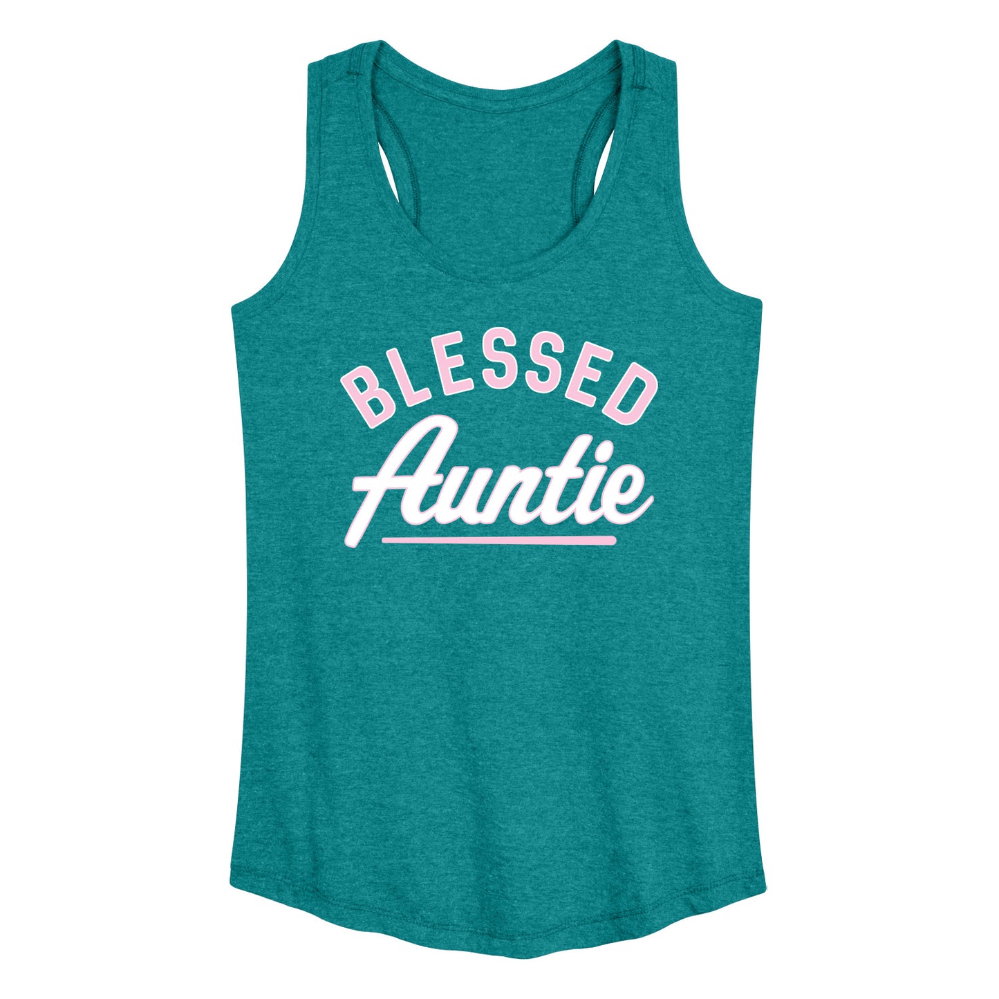 Instant Message - Best Auntie - Women's Racerback Tank Top
