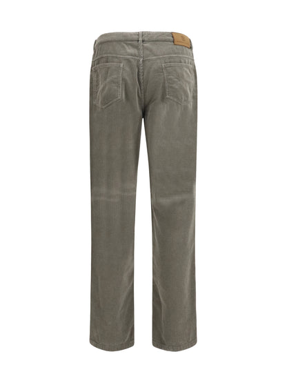 Corduroy Trousers Taupe/Pearl