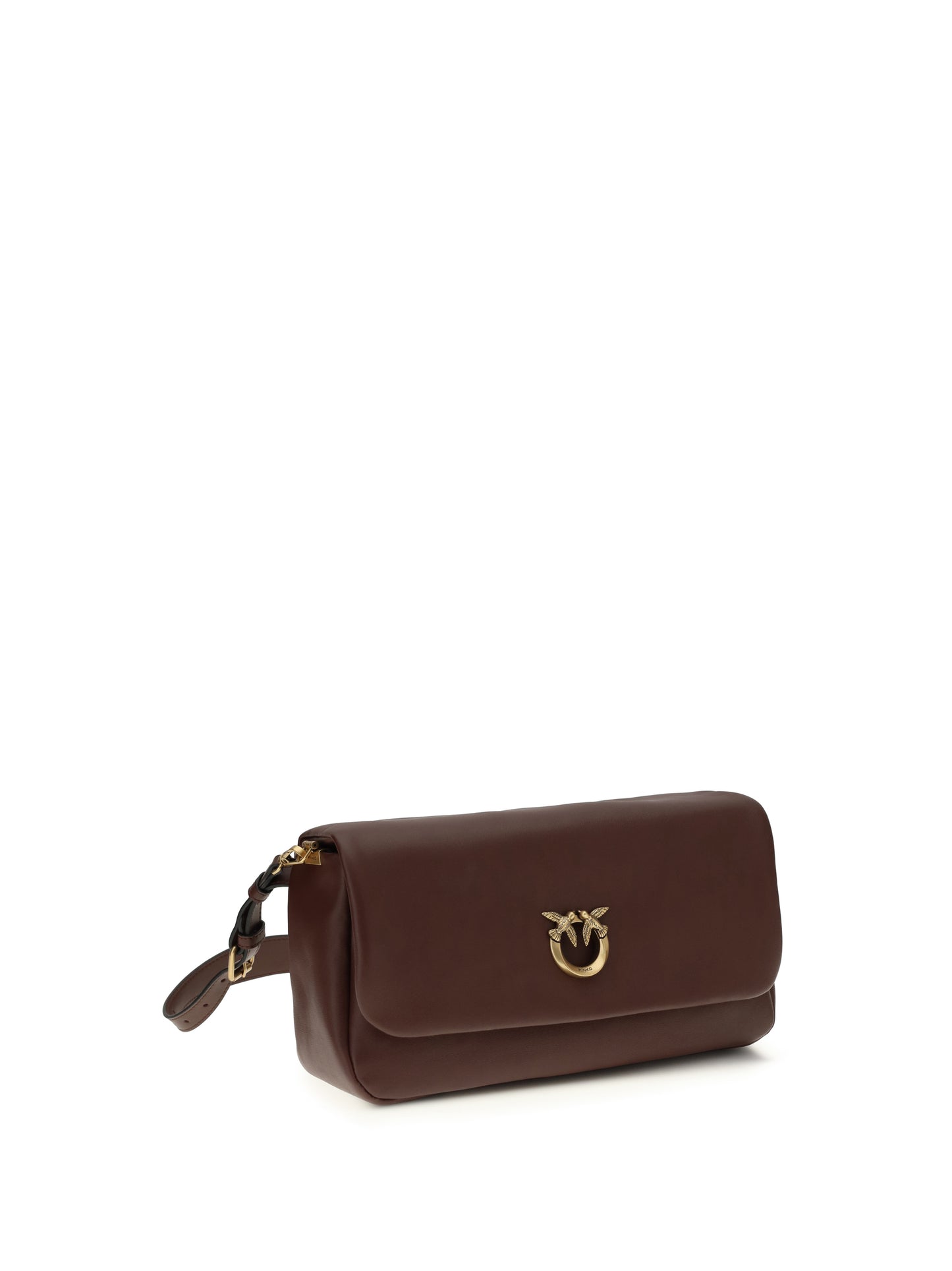 Shoulder Bag Baguette Soft Burgundy Calf Leather
