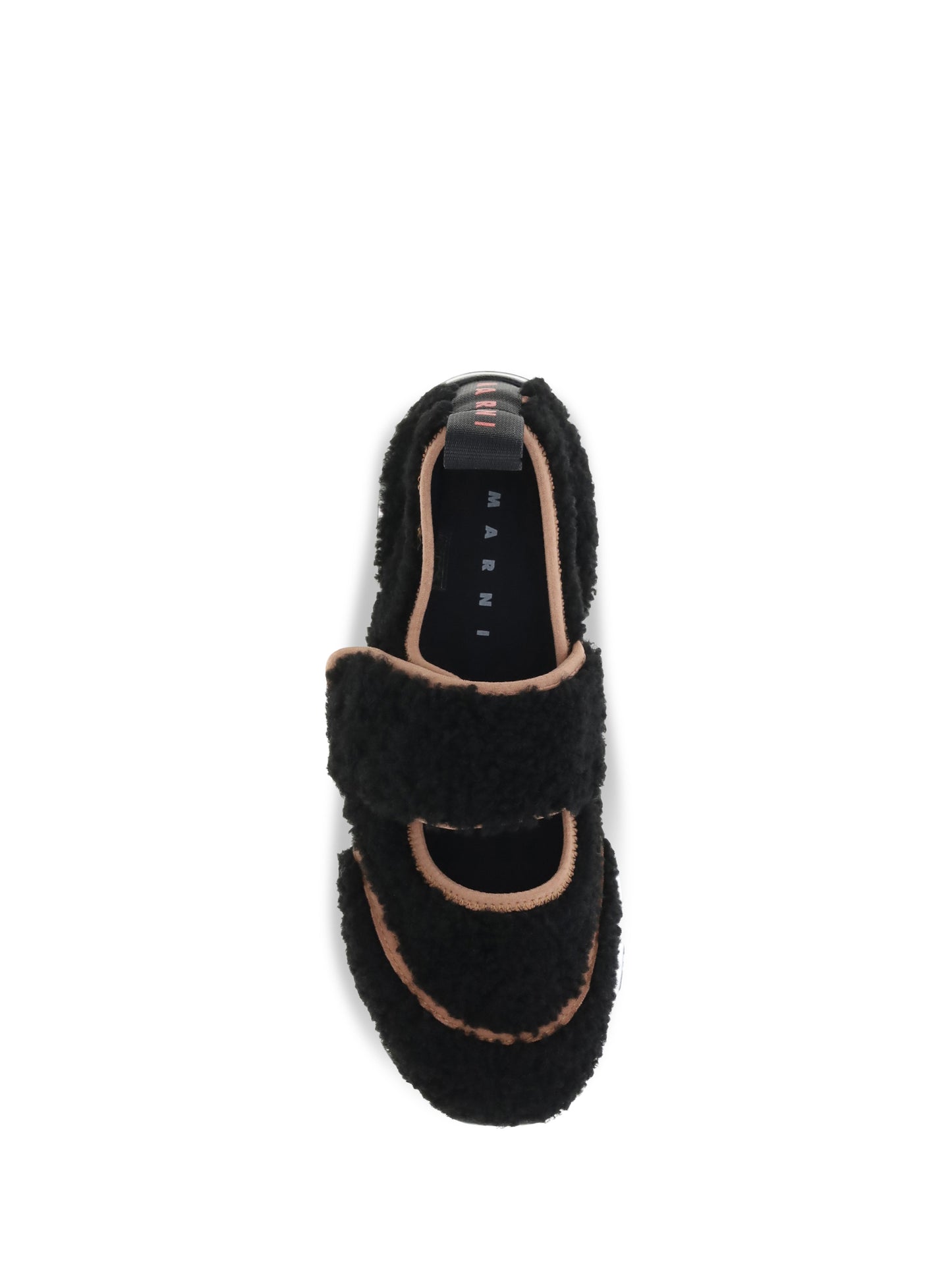 Sneakers Mary Jane Shearling Black