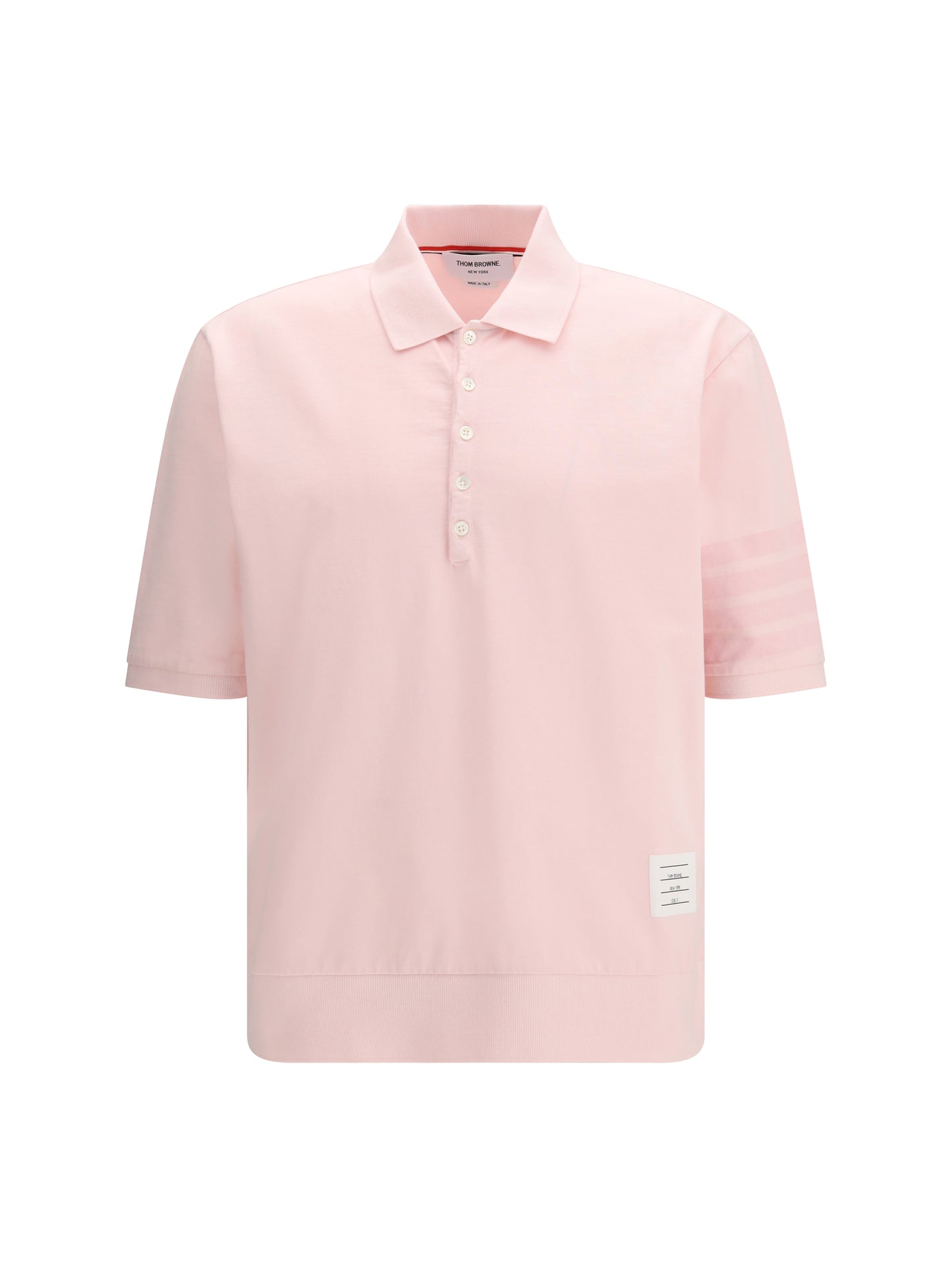 Cotton Polo Shirt Light Pink