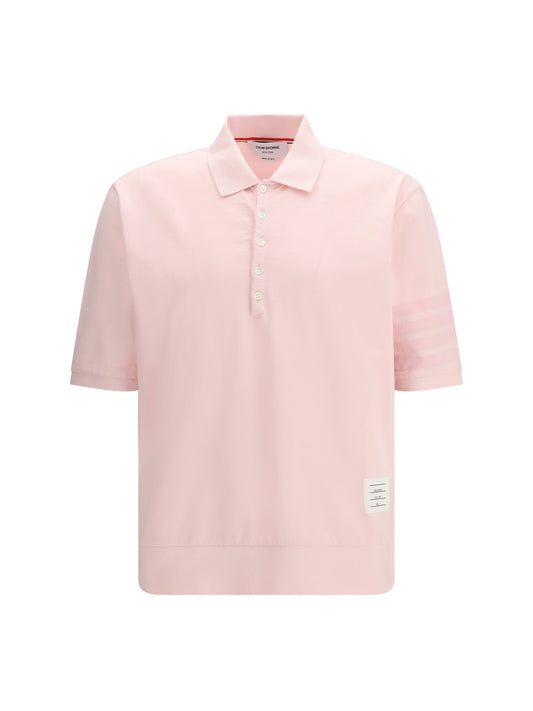 Cotton Polo Shirt Light Pink