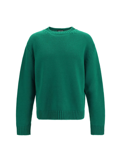 Wool and Cashmere Sweater Emerald