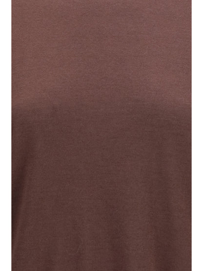 Short-Sleeve Cashmere and Silk Sweater