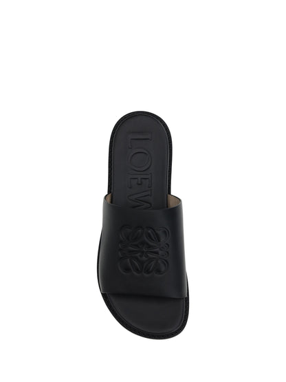 Sandals Slide Anagram Flex Black