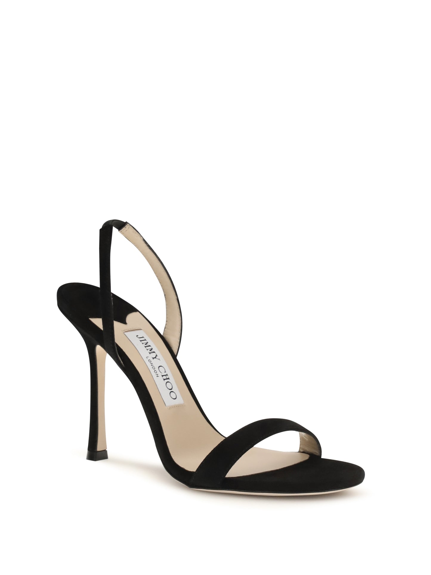 Sandals Jenn Black Calf Leather