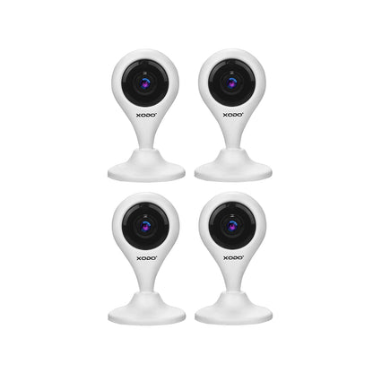 XODO E4 Smart Wi-Fi Camera - Pet and Baby Monitor With Night Vision