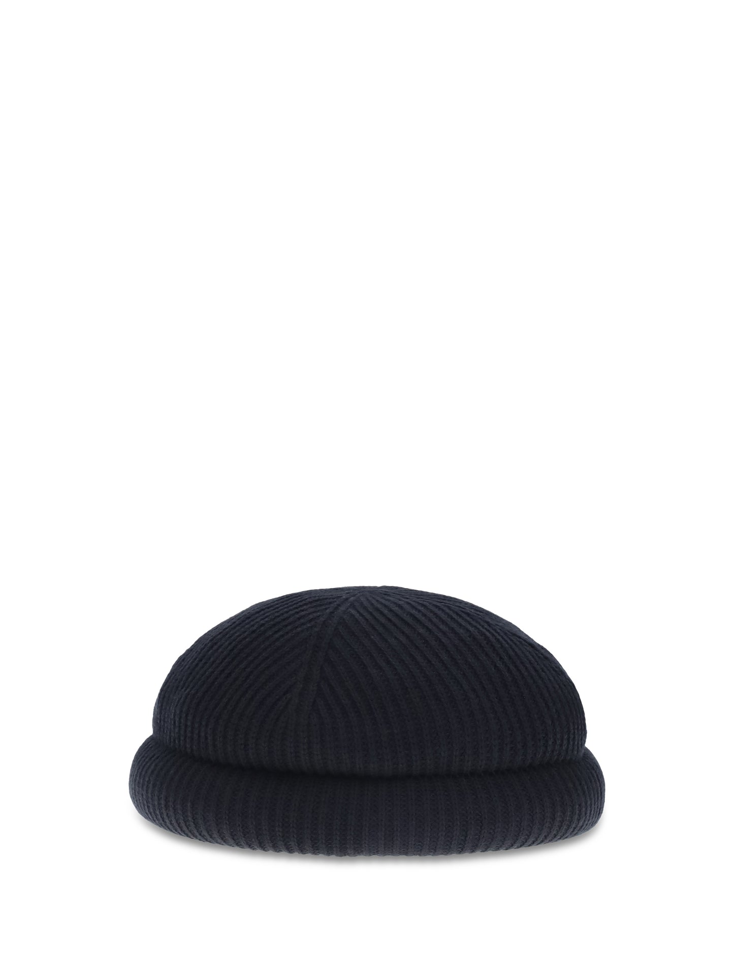 Wool Beanie Hat Navy Blue