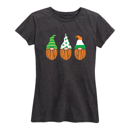 Instant Message - Irish Gnomes - Women's Short Sleeve Graphic T-shirt