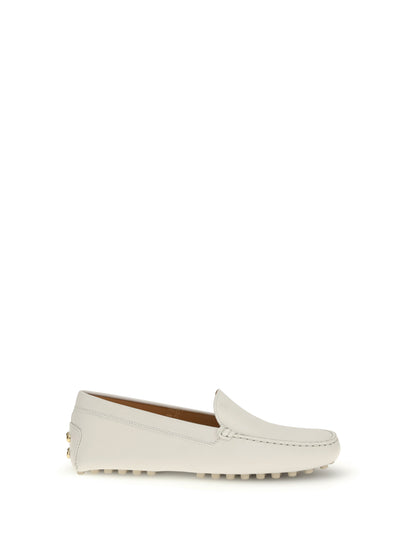 Loafers Gommino Leather Cream