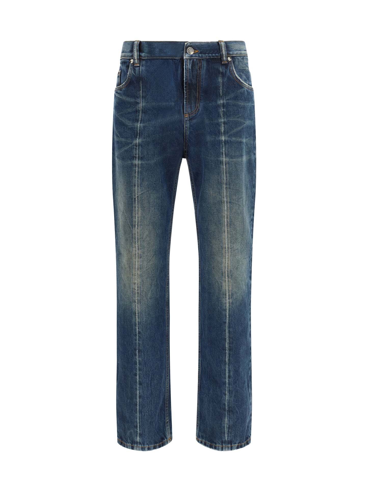 Straight-Leg Jeans Dirty Blue
