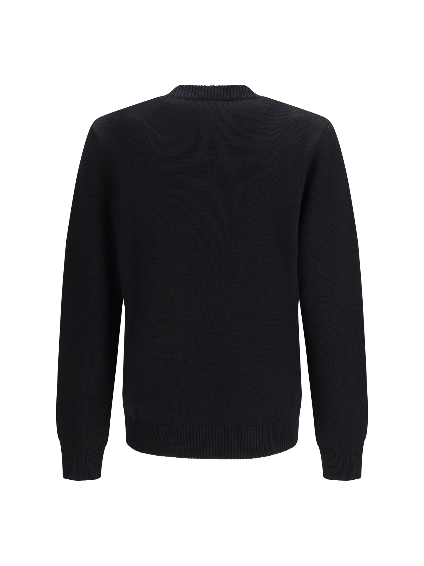 Wool Pullover Black/Hazelnut