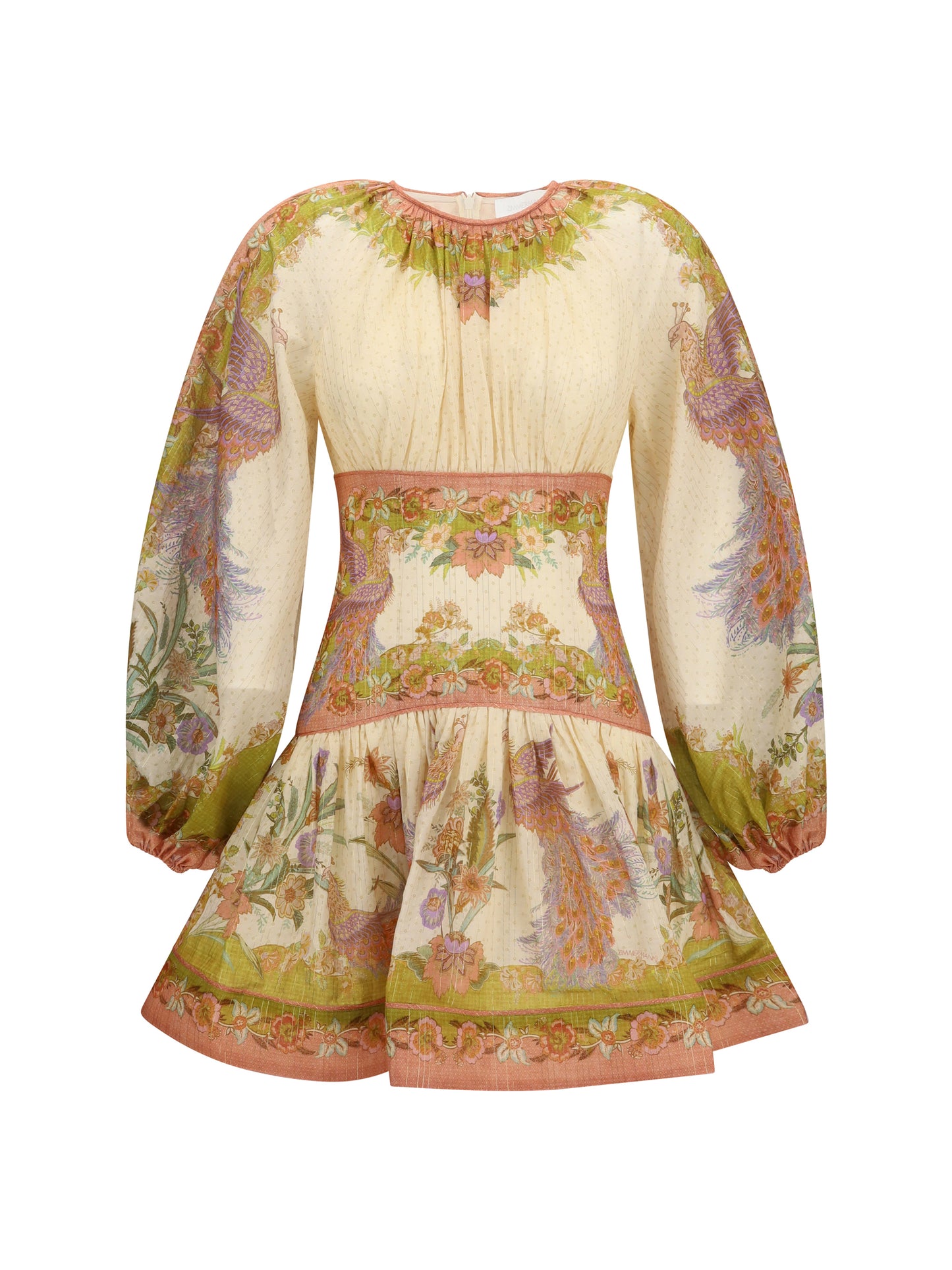 Mini Dress Indra Chartreuse
