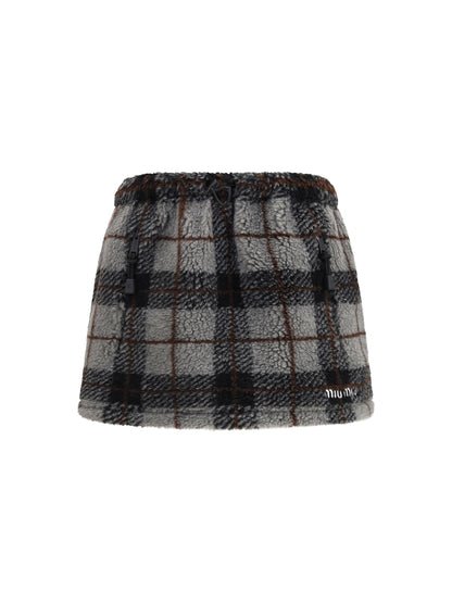 Mini Skirt Grey/Black